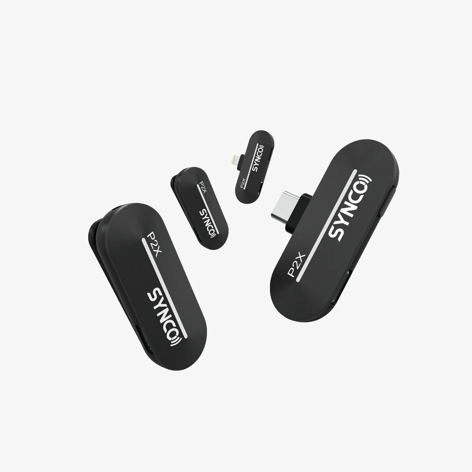 SYNCO PX Lineup Mini Microphone for Smartphone, 5h Recording, Noise Reduction, 150m Transmission